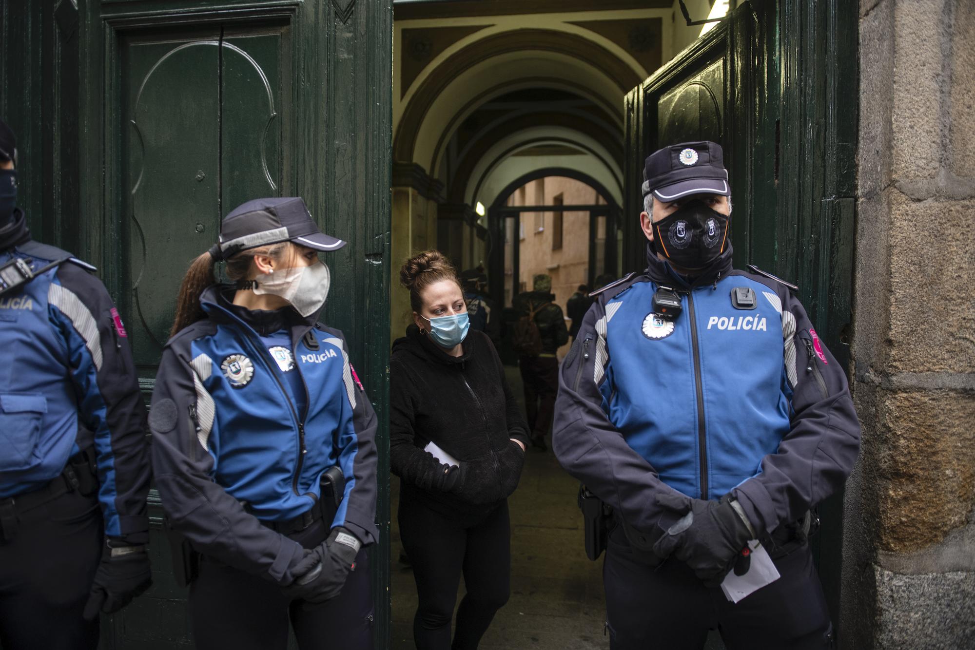 Parado el desalojo de un edificio en Malasaña, el antiguo Palacio de la Infanta Carlota - 7